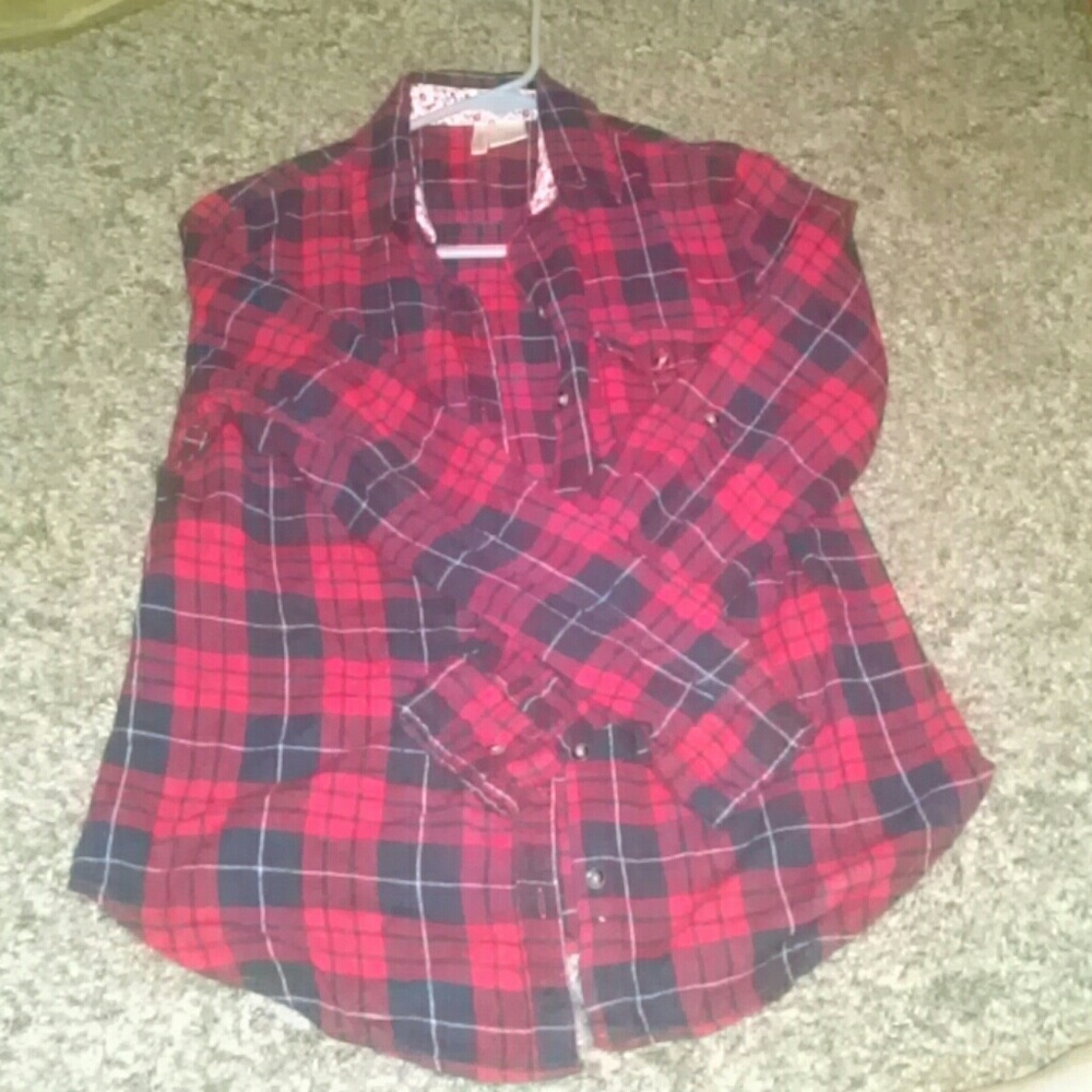 Red and black flannel